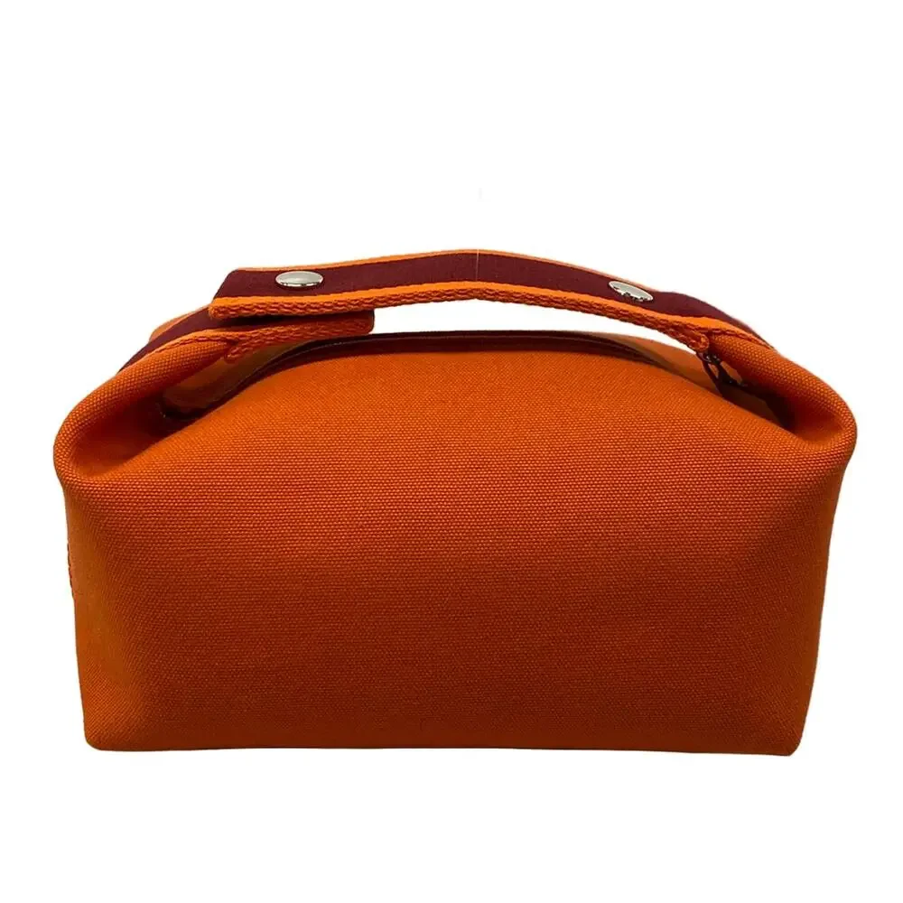 Hermès Handbag Orange Bordeaux
